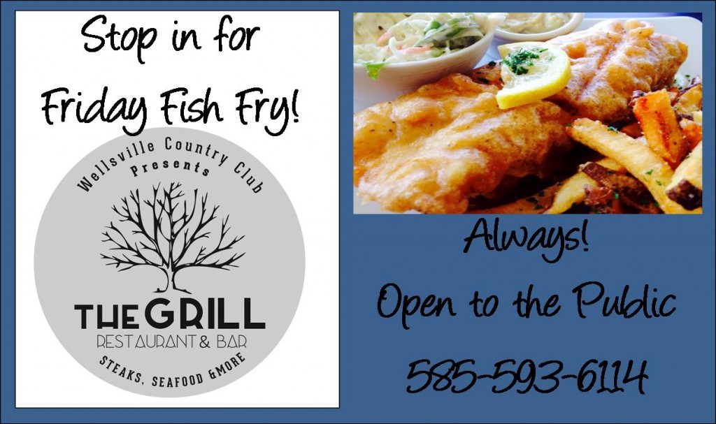 Friday Fish Fry Wellsville Country Club